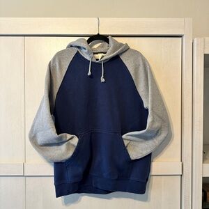 H&M Blue and Gray Men's Hoodie